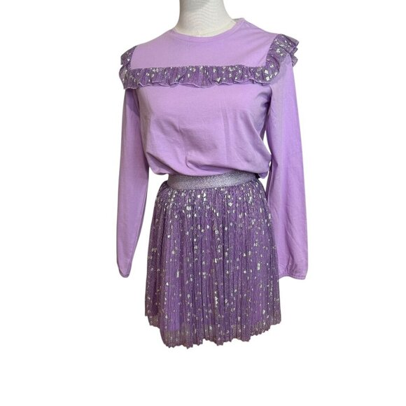 J.Crew Other - Sparkle Tulle pleated skirt and top for girls.  J. Crew Age 12